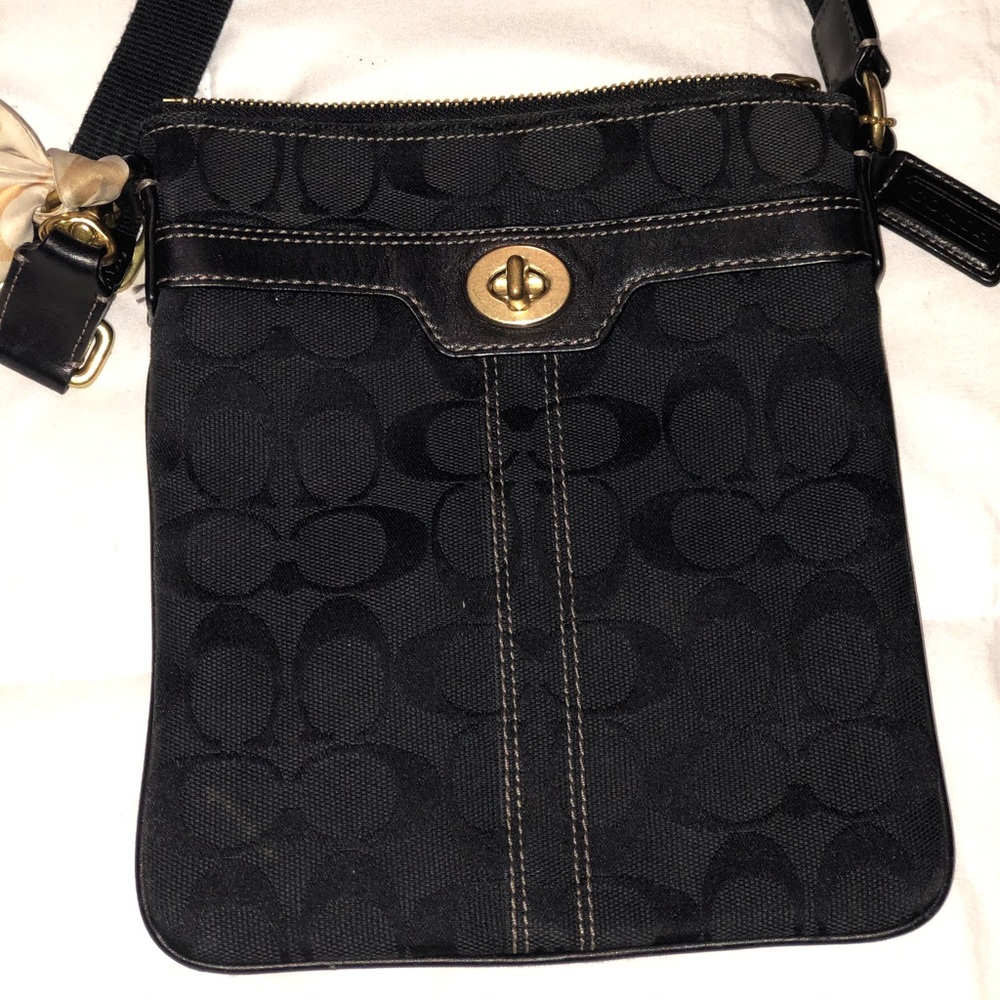 Vintage coach cross body